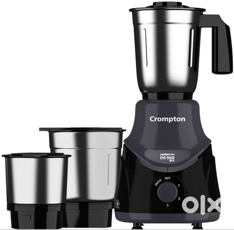 Brand new Crompton 500w black mixer grinder not washing machine lg