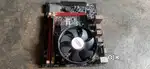 Fronject motherboard with cpú and ram