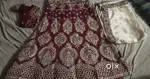 Lehanga velvet dress only one time usage (new one)
