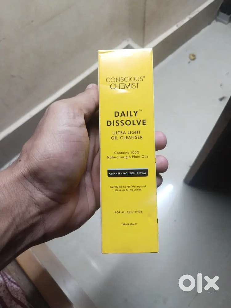 Concious Chemist Face oil cleanser