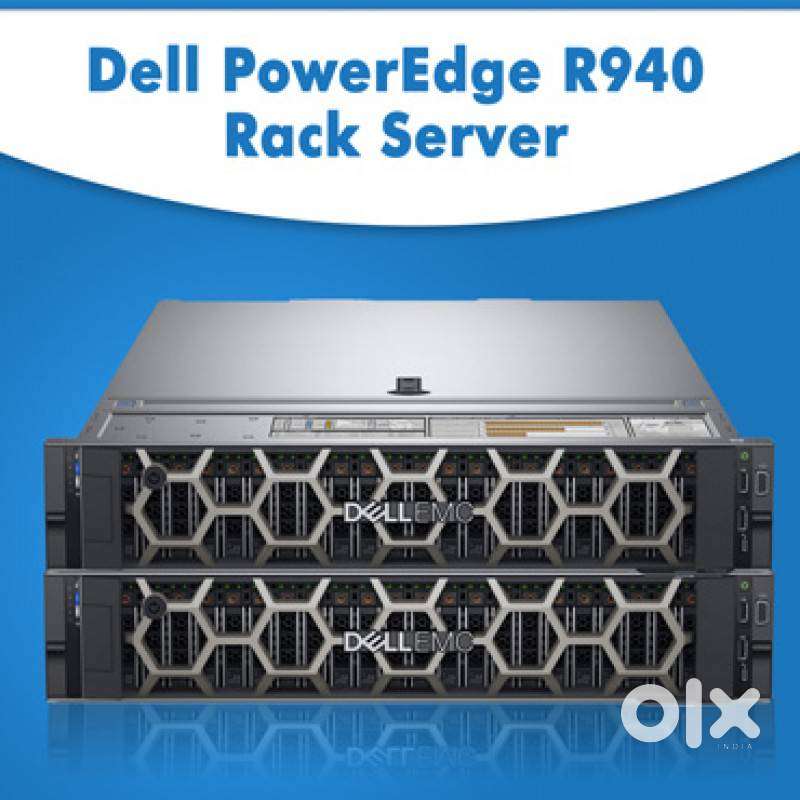 DELL POWEREDGE R940 XEON 6136 X4  48 CORE  24 BAY 2.5INCH DUAL PSU
