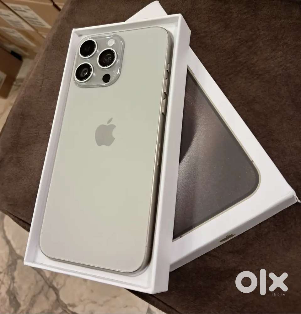 IPhone 15pro Scratch less In New condition Available With Box Bill