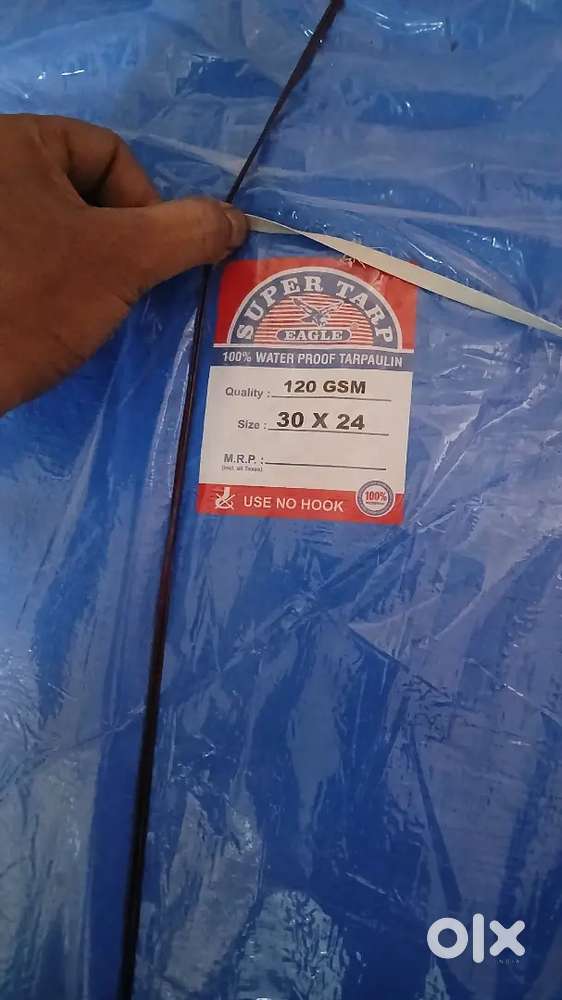 Tarpaulin 30ft x 24ft / 120GSM / Blue color