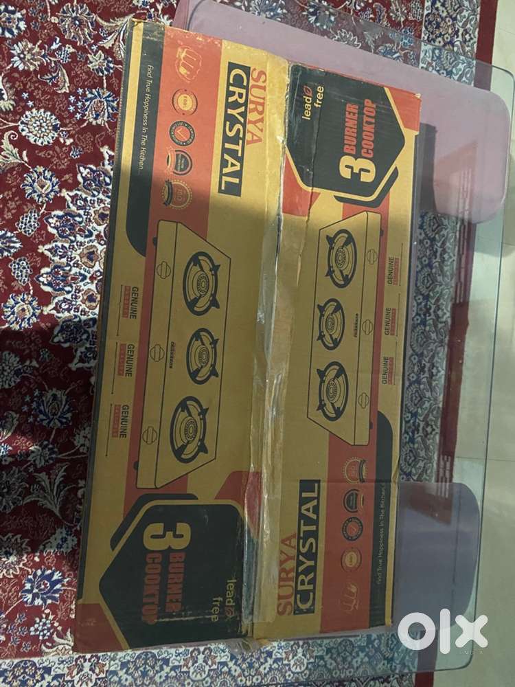 3burner gas oven surya crystal