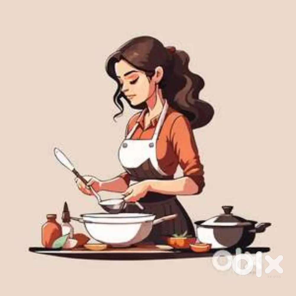 Lady care taker cook