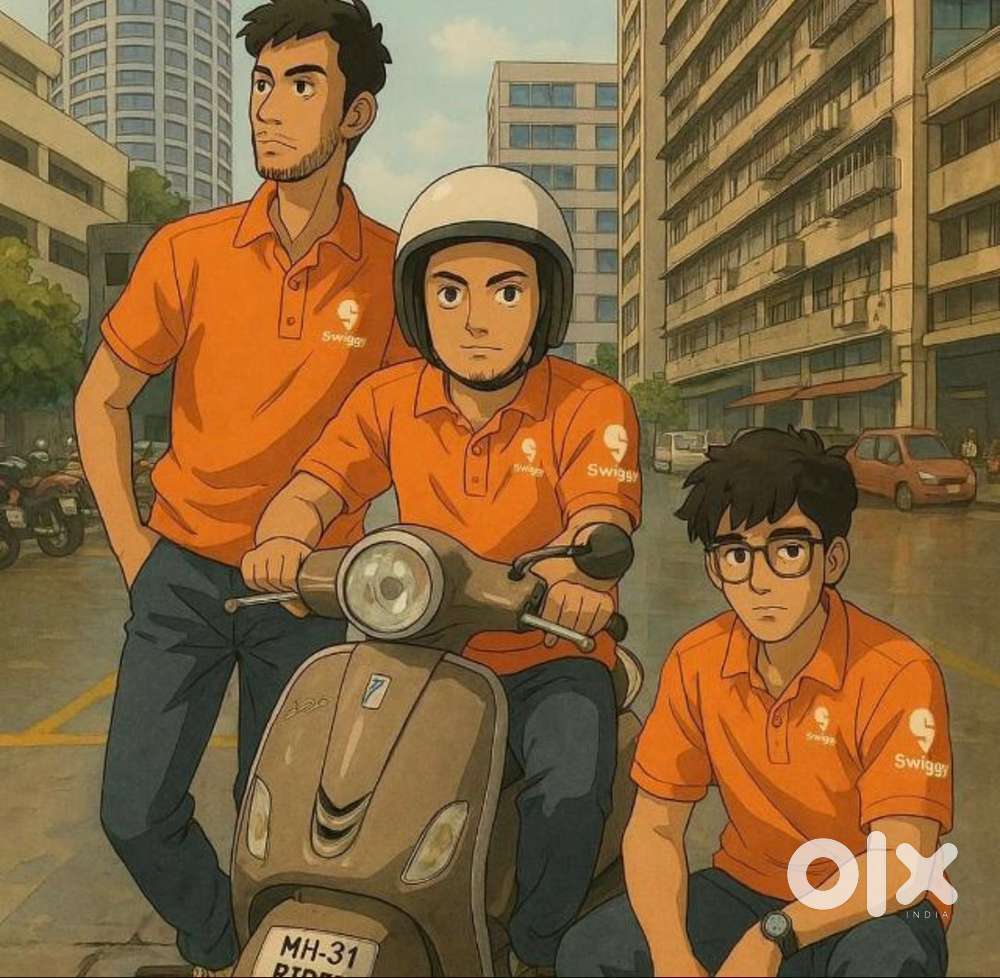 Urgent requirment delivery boys in swiggy