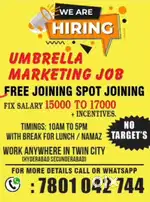 Uber umbrella field marketing jobs