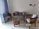 Wooden sofa set