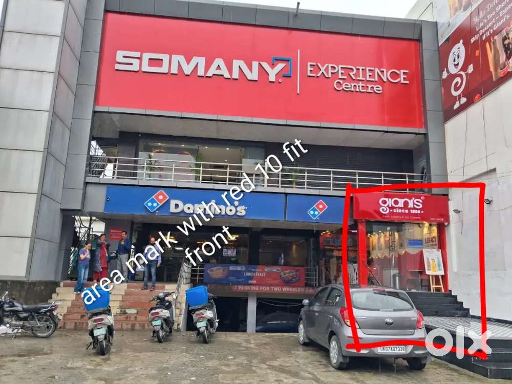 Selling shop on ground floor adjoining to Domino's