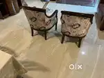 Antique sheesham wood sofa