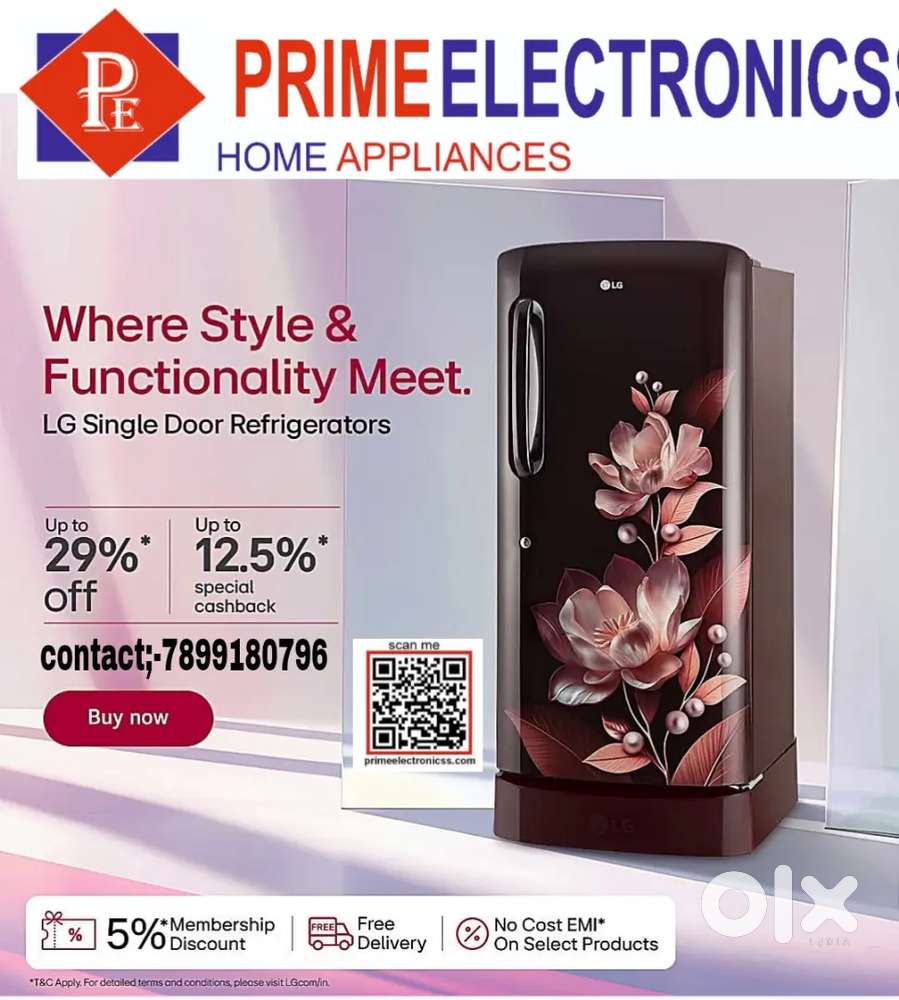%£• LG latest with stand model and flower design brand new with wrnty