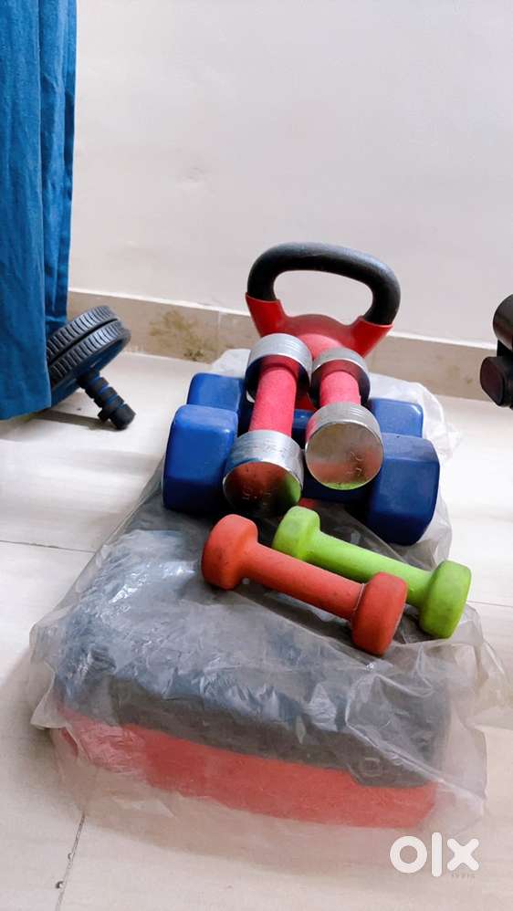 Kettlebell and Dumbles