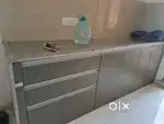 Sleek company, Modular kitchen,6 trally drawer and other compartment