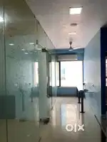 Office glass partition