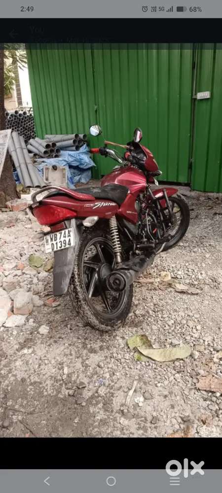 Honda shins less driven all paper update new battery  new tyre.