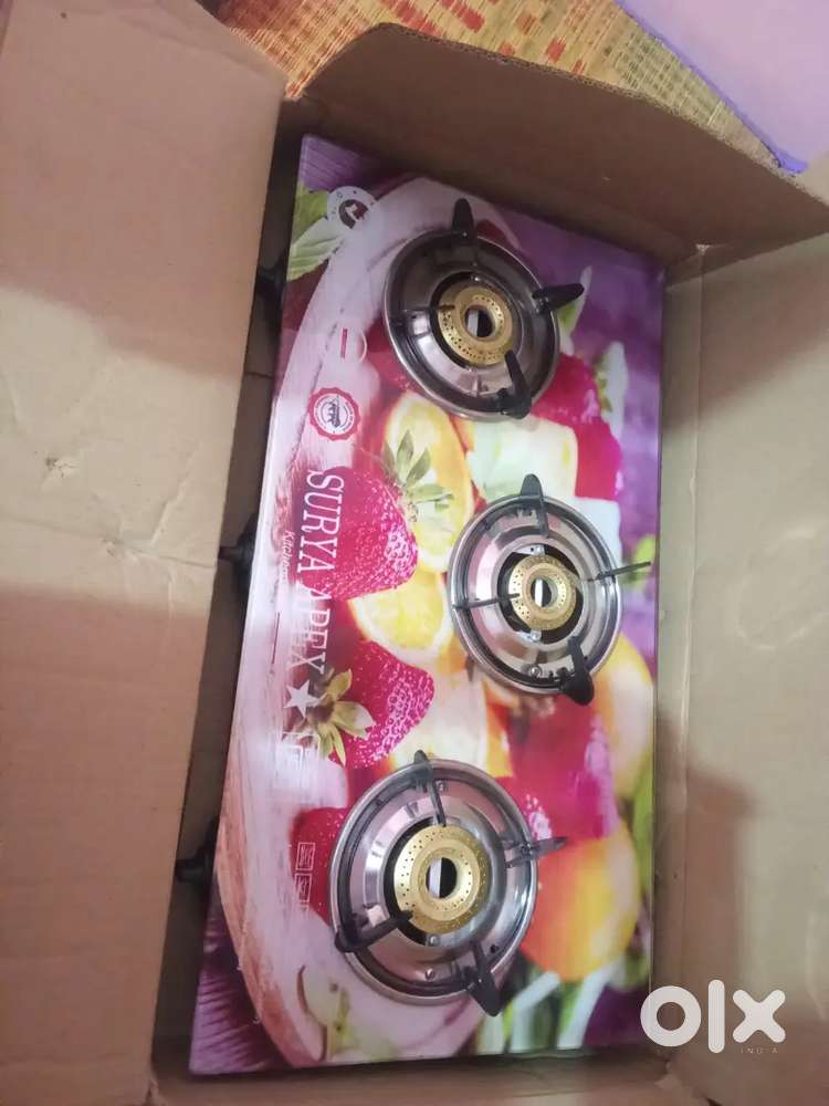 Surya glass gas stove