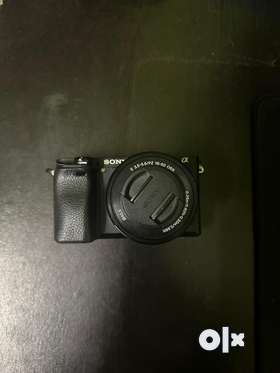 Sony a6300 4k camera in a mint condition. Rarely used. Supports RAW and LOG. With two batter , charg...