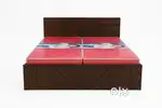 Brand new Double bed with box storage rohini 34