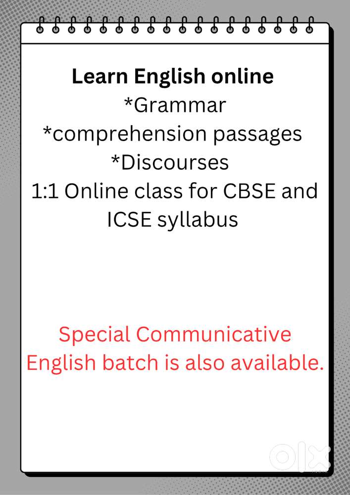 Online English Tuition