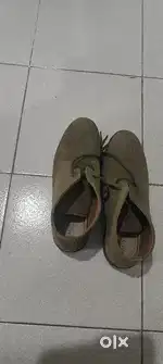 Chucca ankle length shoes in Apple gree