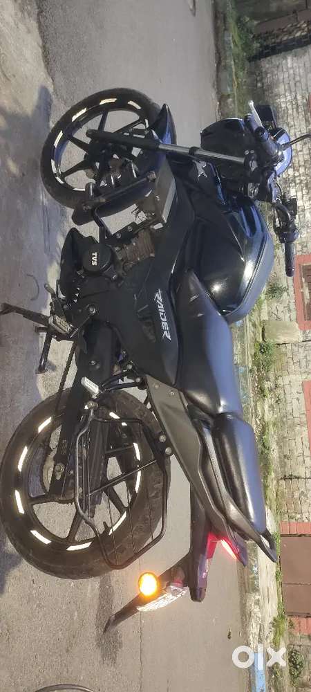 TVS RIDER 125 With Bluetooth Feature For Smartphones