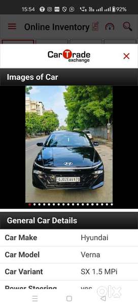 Hyundai Verna 1.5 SX Petrol MT, 2023, Petrol