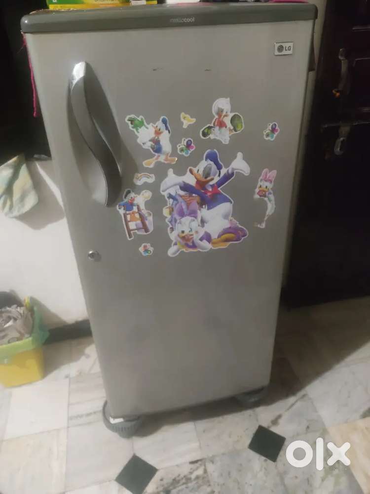 Good condition Fridge and TV/ monitor and Camera