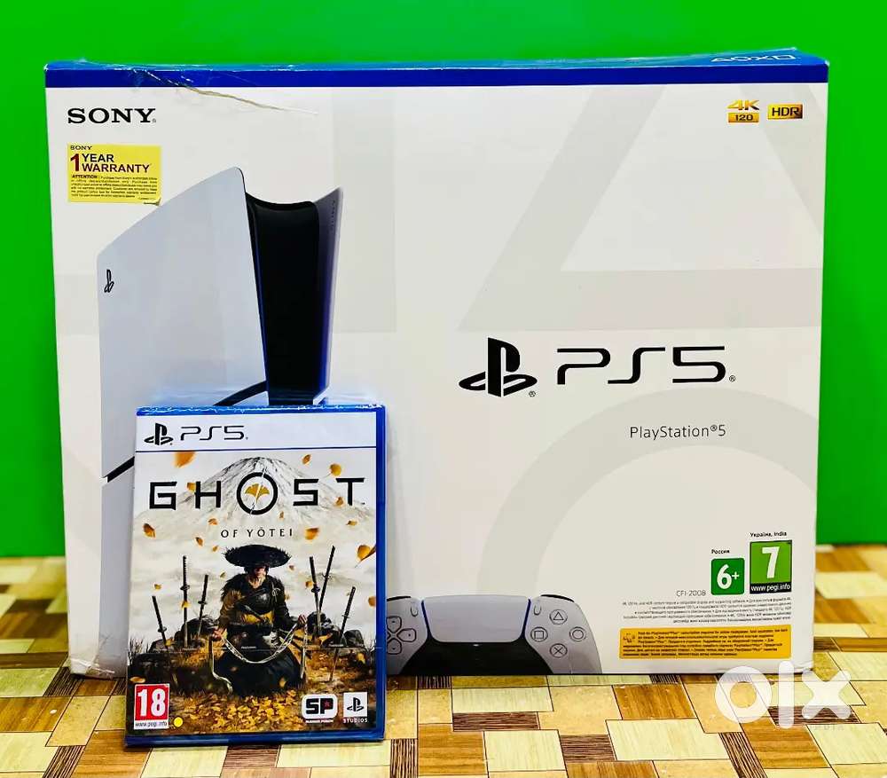 PS5 with games available for swap and sale