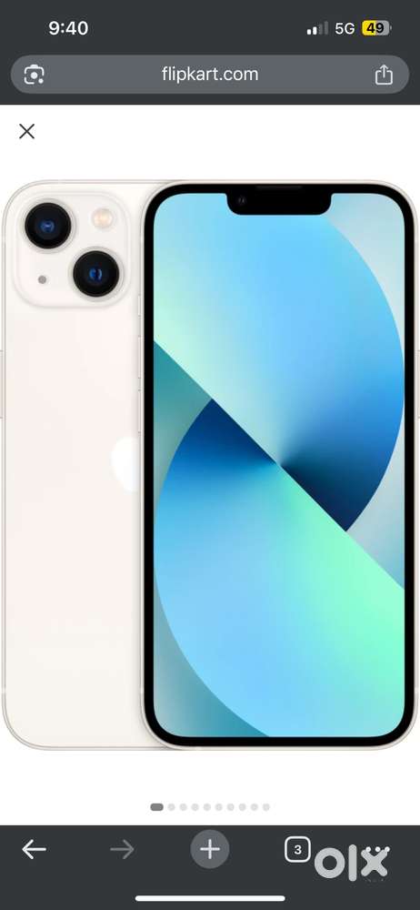 I phone 13 (128) white color