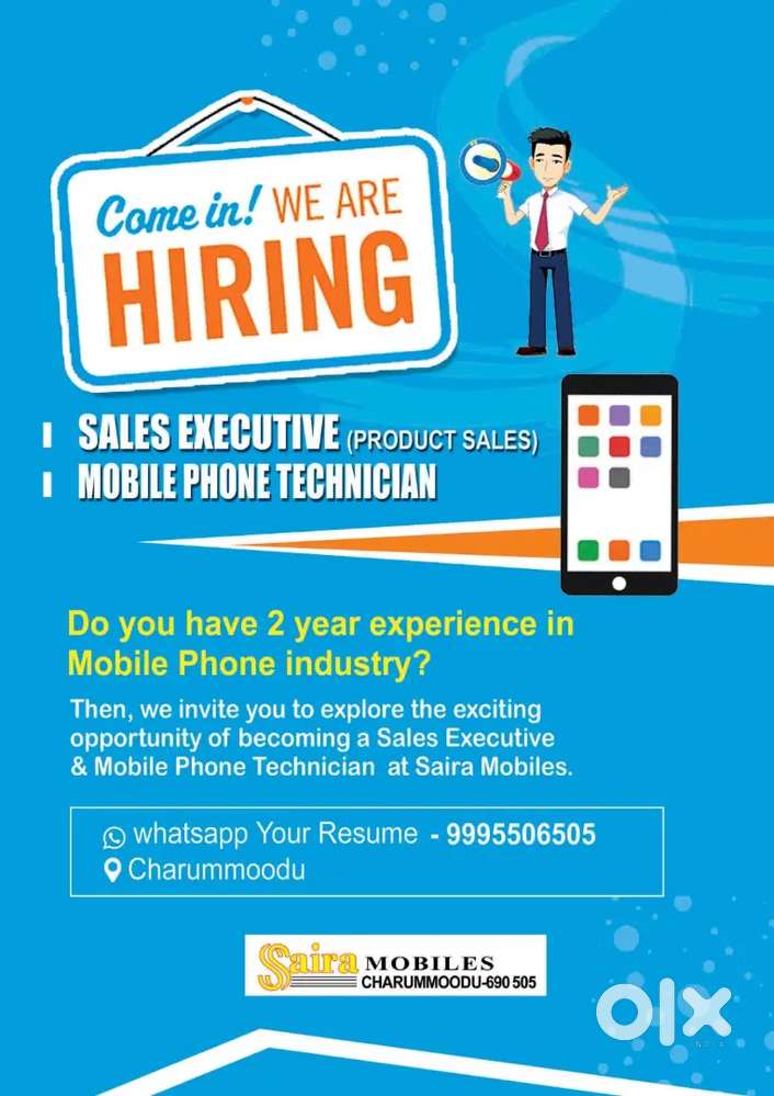 Wanted Mobile Phone Technician & Experienced sales man