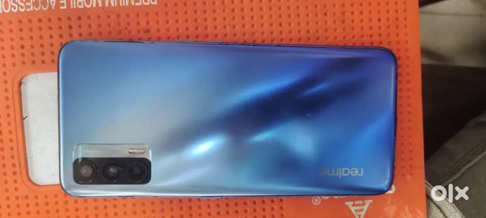 Realmi x7 6gb ram 128gb memory kard 5g Blue colour