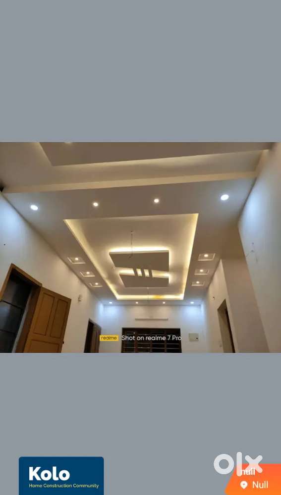 Gypsum ceiling works