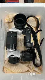 SONY A6100 MIRRORLESS DSLR WITH LENSES