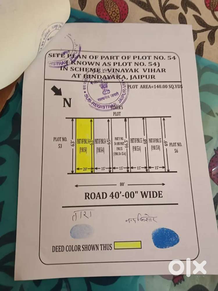 140 gaj plot near jda scheme