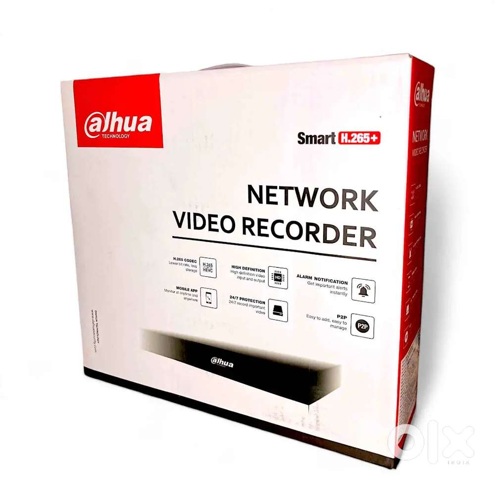 Dahua Smart H.265+ 4K Network Video Recorder for IP CCTV Systems