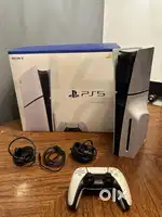 Sony PlayStation 5 Slim Disc Edition PS5 1TB White Console