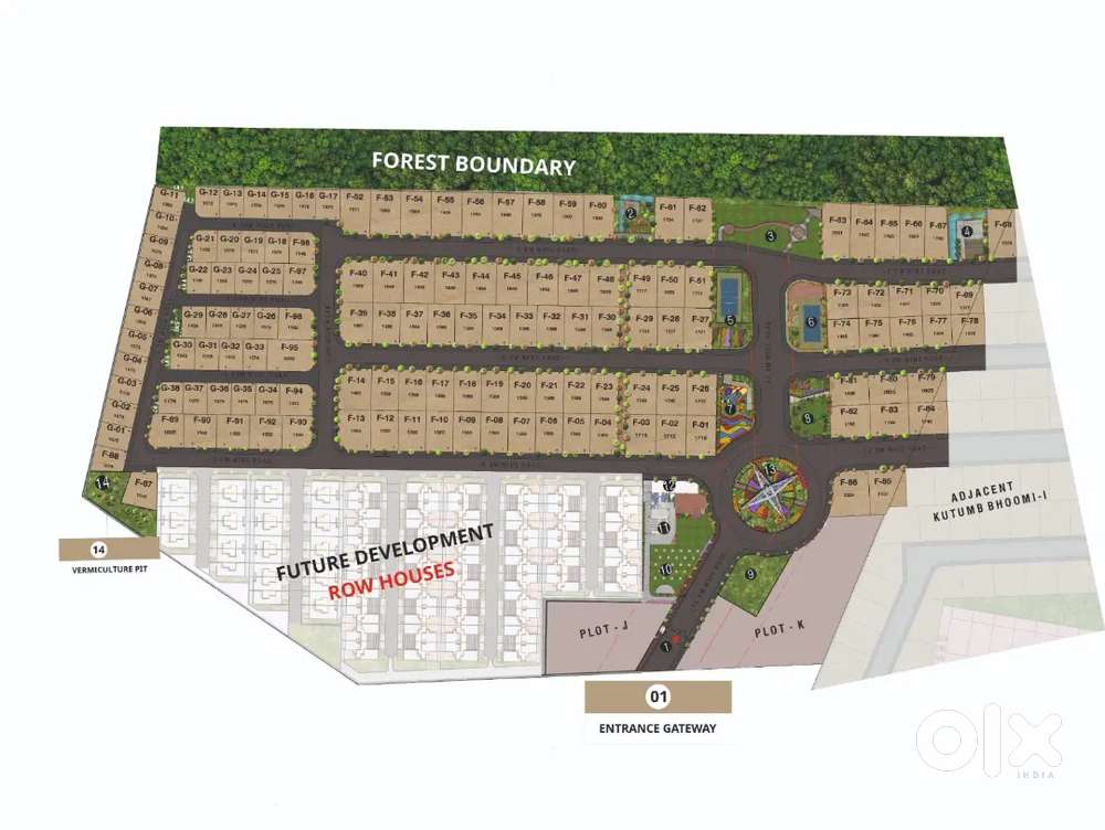 Bunglow na plot,bhugaon