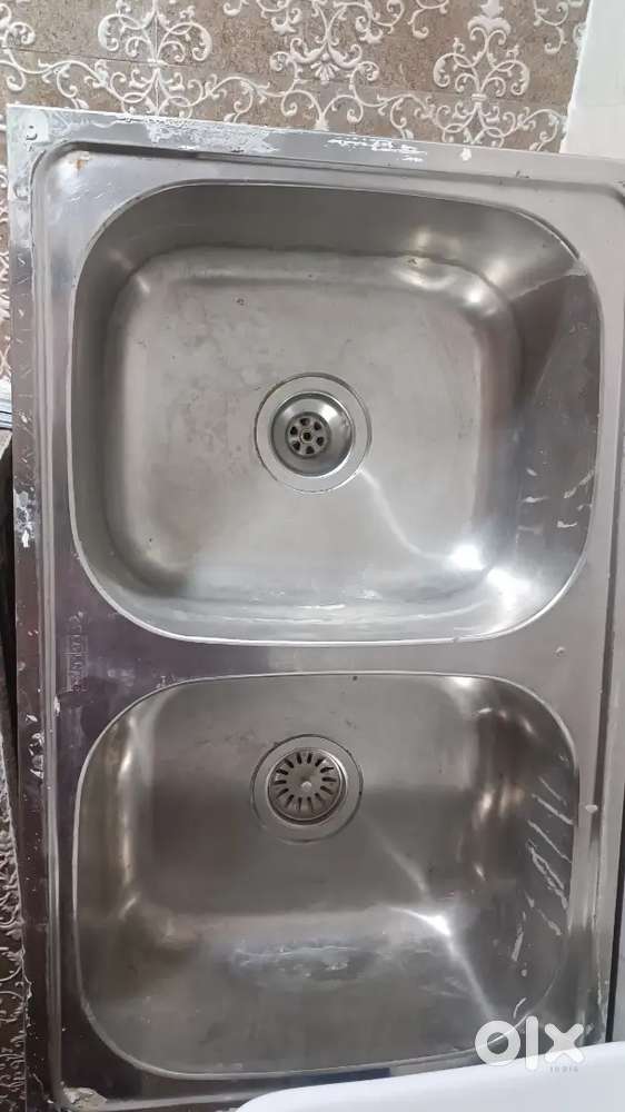 2kitchen double sink