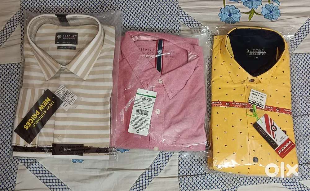 New shirt Never used. Per shirt = 400 rs