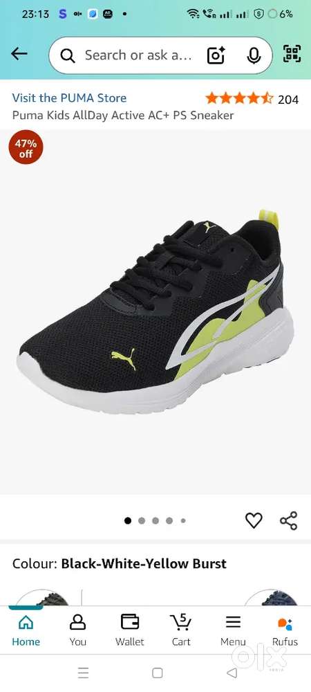 Puma shoes for kids or women