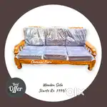 SOFA SET , WOODEN SOFA SALE NEW @ SAIDAPET JERE6