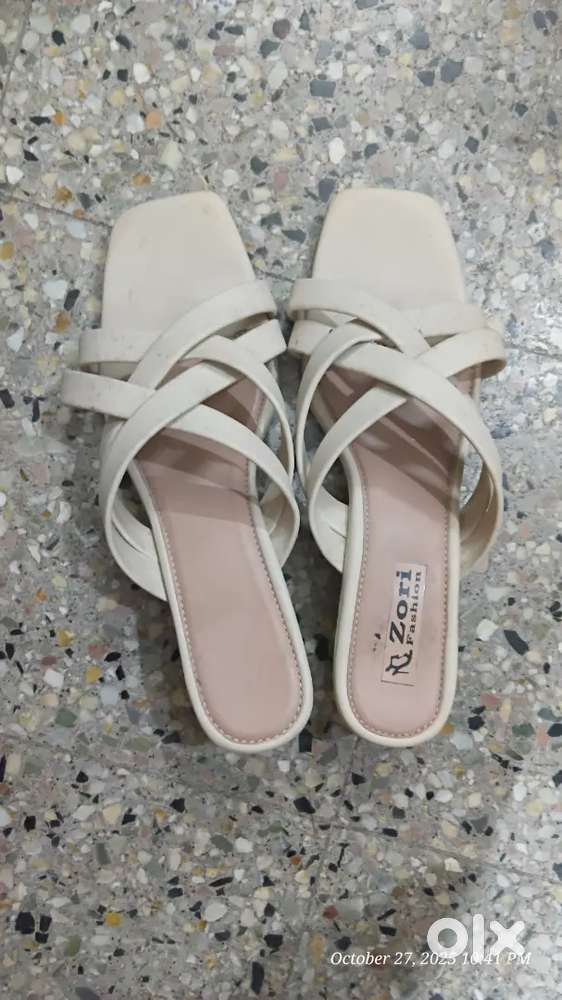 White sandels