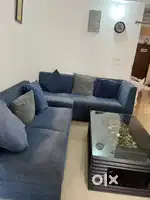 L size sofa set old