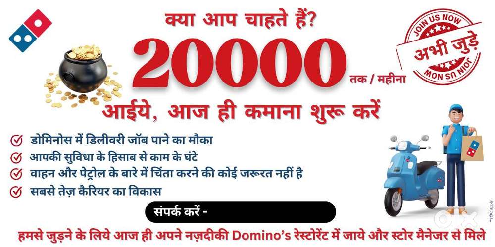 Domino's delivery boys