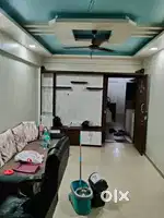 Semi Furnished 1BHK Flat For Family At Wakad.