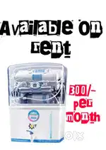 Water purifier machine available on Rent