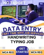 GOVT REGISTERED DATA ENTRY TYPING HANDWRITING