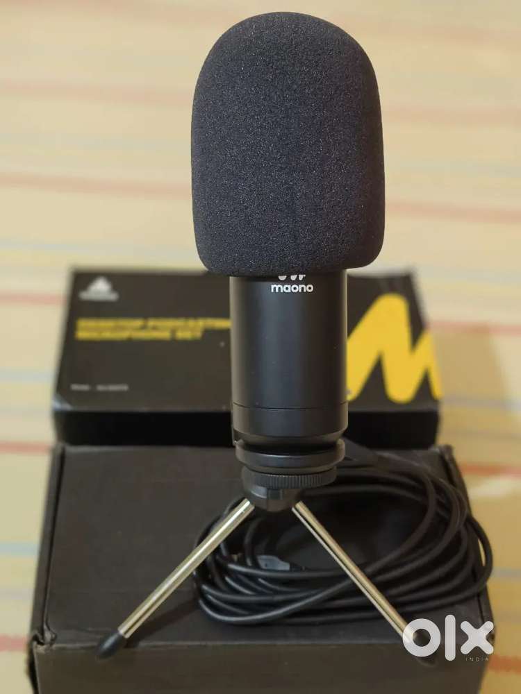 Maono Podcast Microphone Excellent Condition, All Accessories Included