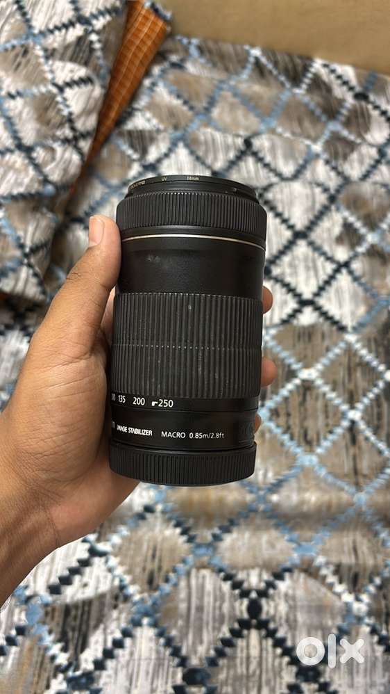 Canon Lens 55-250 and Flash Ligth