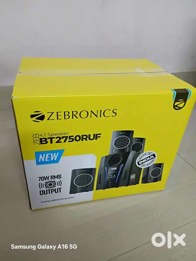 Zebronics Home Theatre 4.1